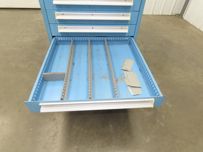 Lyon MSS Tool Cabinet Chest 10 Drawer 28x30x44" Lista Stanley Vidmar