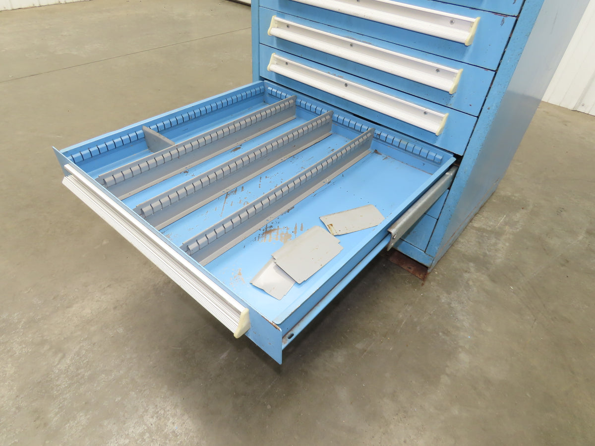 Lyon MSS Tool Cabinet Chest 10 Drawer 28x30x44" Lista Stanley Vidmar