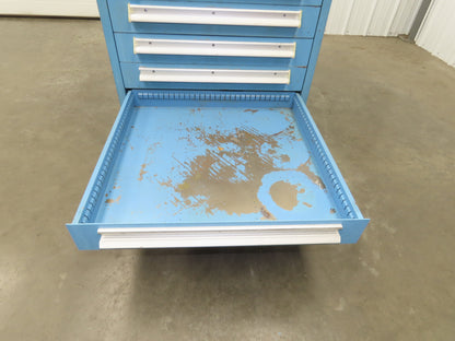 Lyon MSS Tool Cabinet Chest 10 Drawer 28x30x44" Lista Stanley Vidmar