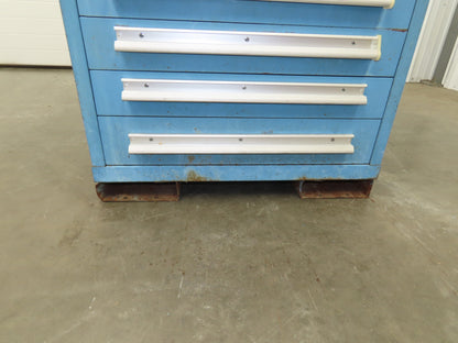 Lyon MSS Tool Cabinet Chest 10 Drawer 28x30x44" Lista Stanley Vidmar