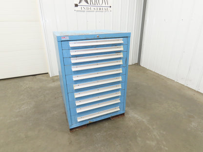 Lyon MSS Tool Cabinet Chest 10 Drawer 28x30x44" Lista Stanley Vidmar