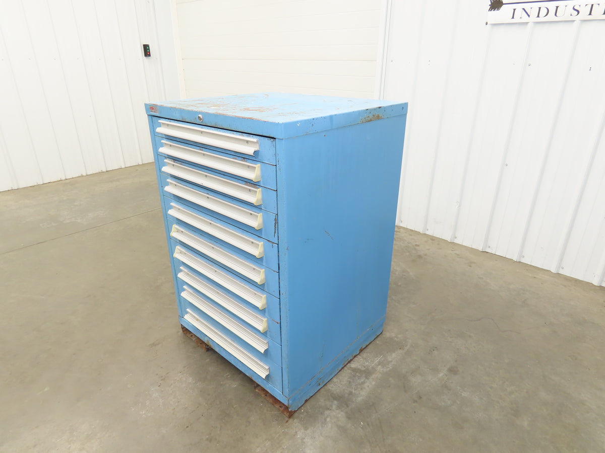 Lyon MSS Tool Cabinet Chest 10 Drawer 28x30x44" Lista Stanley Vidmar