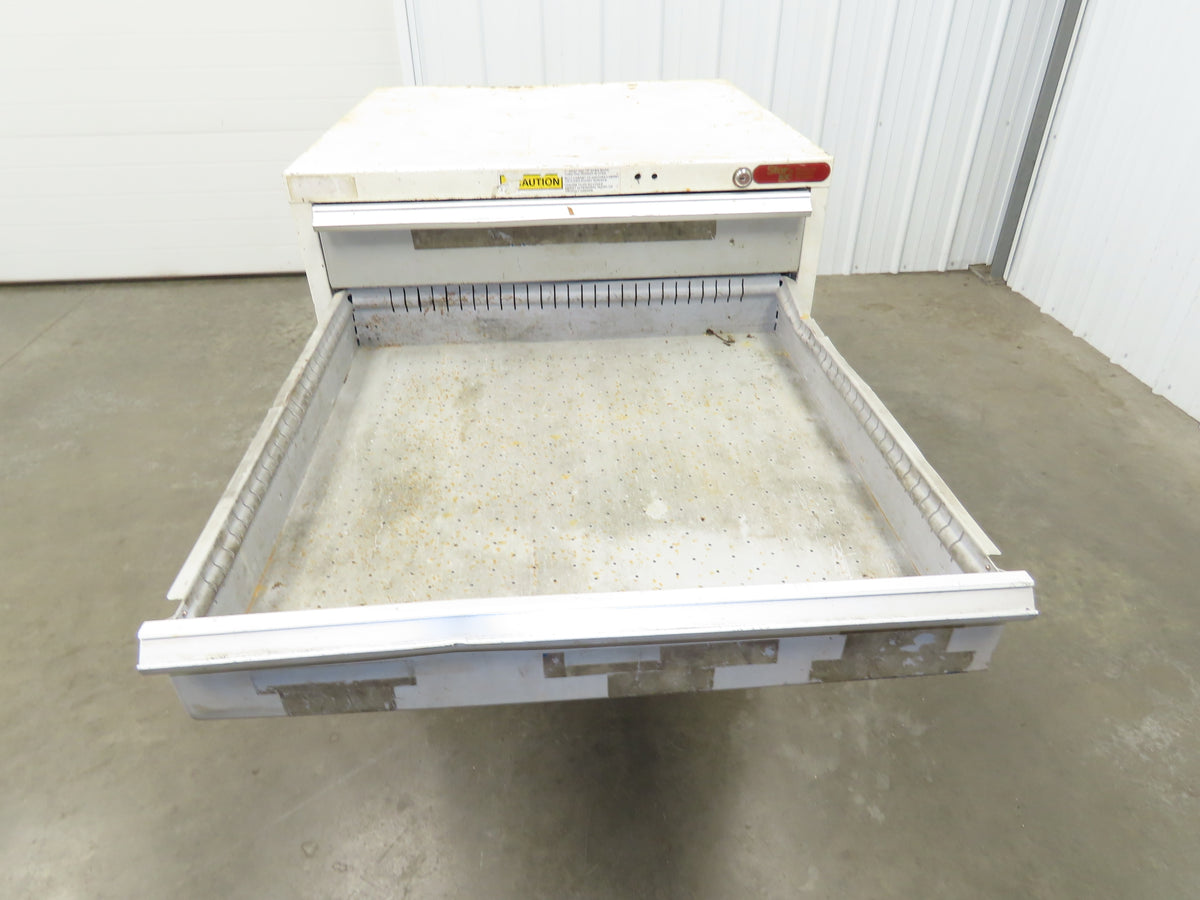 Stor Loc Tool Cabinet Chest 7 Drawer 28x29x41" Lista Stanley Vidmar Rough