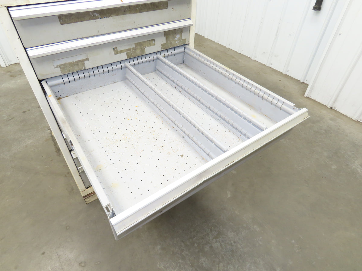 Stor Loc Tool Cabinet Chest 7 Drawer 28x29x41" Lista Stanley Vidmar Rough