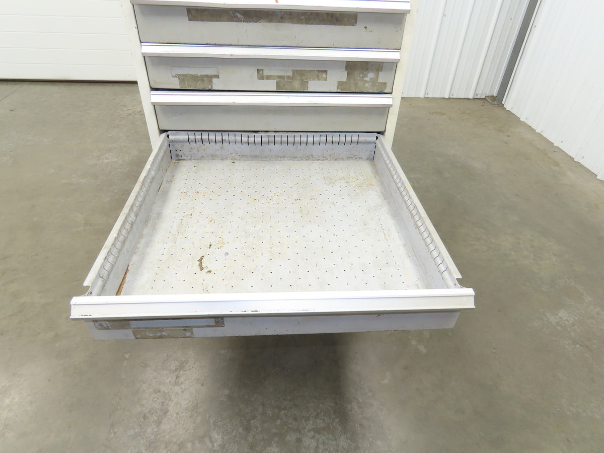 Stor Loc Tool Cabinet Chest 7 Drawer 28x29x41" Lista Stanley Vidmar Rough