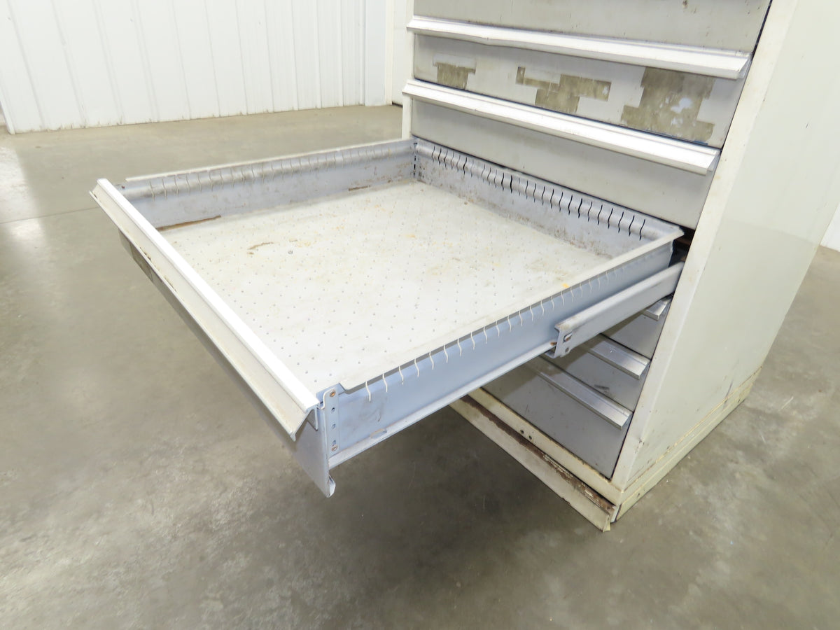 Stor Loc Tool Cabinet Chest 7 Drawer 28x29x41" Lista Stanley Vidmar Rough