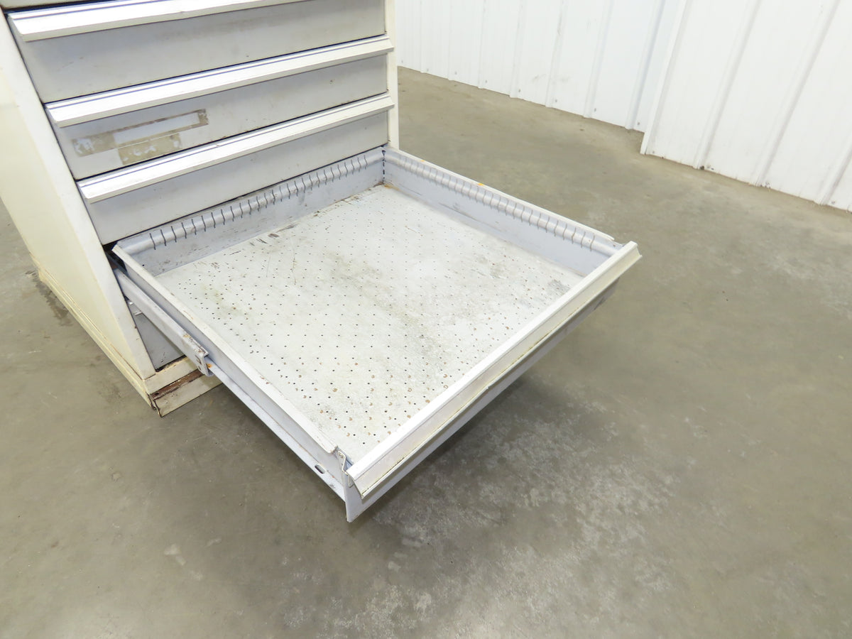 Stor Loc Tool Cabinet Chest 7 Drawer 28x29x41" Lista Stanley Vidmar Rough