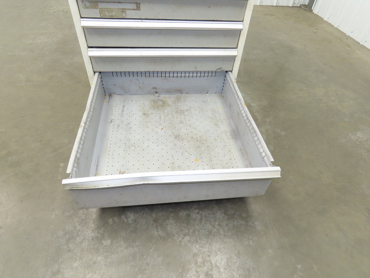 Stor Loc Tool Cabinet Chest 7 Drawer 28x29x41" Lista Stanley Vidmar Rough