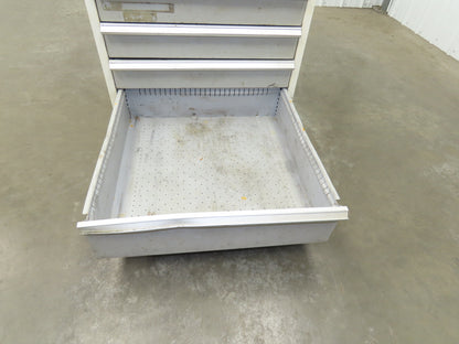 Stor Loc Tool Cabinet Chest 7 Drawer 28x29x41" Lista Stanley Vidmar Rough