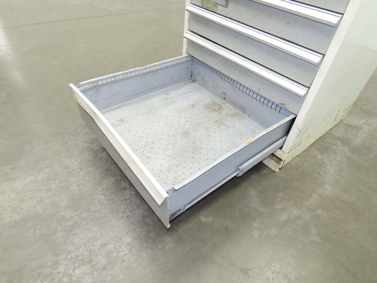 Stor Loc Tool Cabinet Chest 7 Drawer 28x29x41" Lista Stanley Vidmar Rough