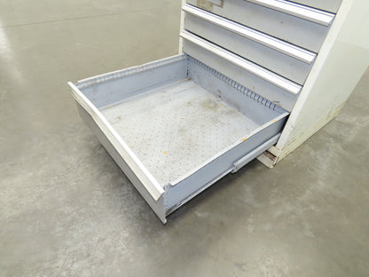 Stor Loc Tool Cabinet Chest 7 Drawer 28x29x41" Lista Stanley Vidmar Rough