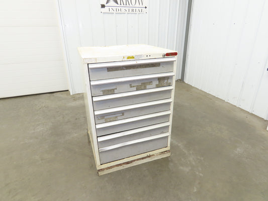 Stor Loc Tool Cabinet Chest 7 Drawer 28x29x41" Lista Stanley Vidmar Rough