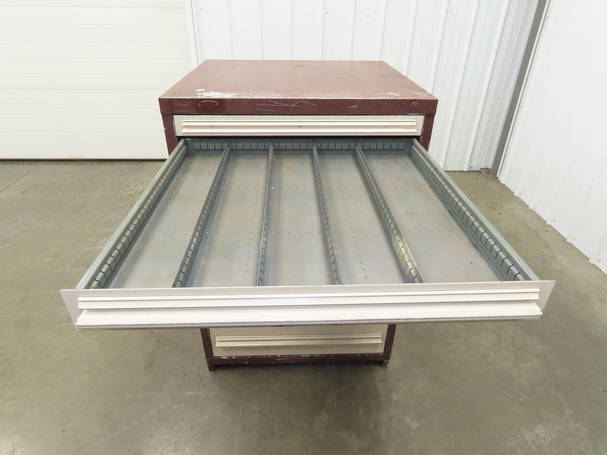 Vidmar Industrial Tool Cabinet Chest 7 Drawer 28x30x44" Lista Stanley Lyon
