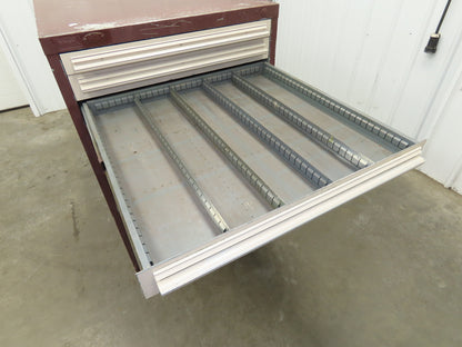 Vidmar Industrial Tool Cabinet Chest 7 Drawer 28x30x44" Lista Stanley Lyon
