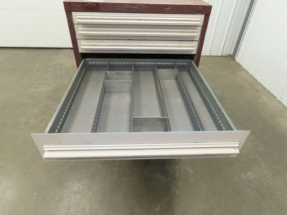 Vidmar Industrial Tool Cabinet Chest 7 Drawer 28x30x44" Lista Stanley Lyon