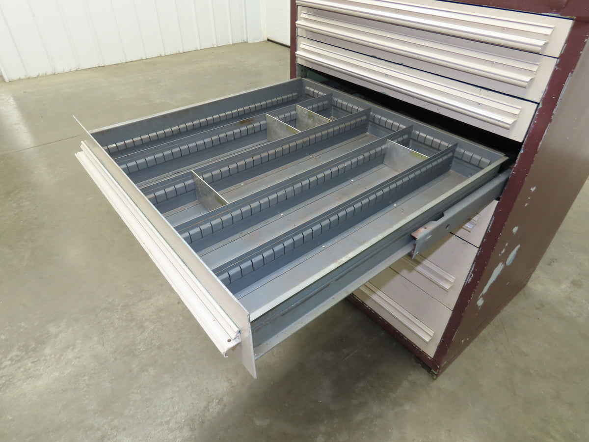 Vidmar Industrial Tool Cabinet Chest 7 Drawer 28x30x44" Lista Stanley Lyon