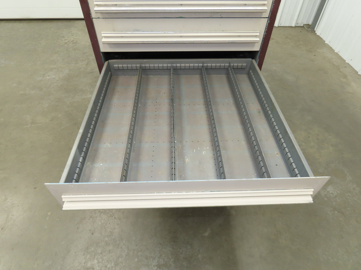 Vidmar Industrial Tool Cabinet Chest 7 Drawer 28x30x44" Lista Stanley Lyon