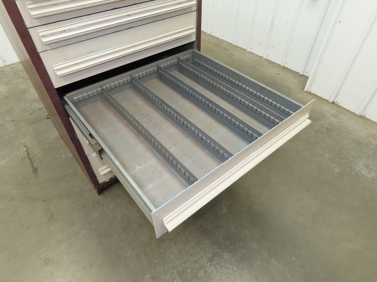 Vidmar Industrial Tool Cabinet Chest 7 Drawer 28x30x44" Lista Stanley Lyon