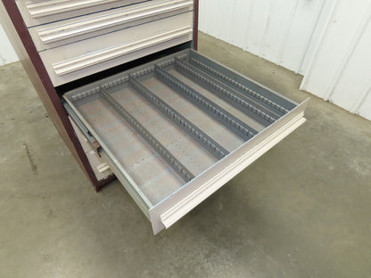 Vidmar Industrial Tool Cabinet Chest 7 Drawer 28x30x44" Lista Stanley Lyon