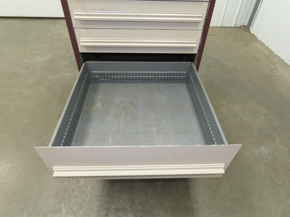 Vidmar Industrial Tool Cabinet Chest 7 Drawer 28x30x44" Lista Stanley Lyon