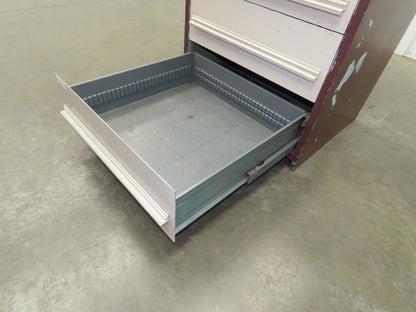 Vidmar Industrial Tool Cabinet Chest 7 Drawer 28x30x44" Lista Stanley Lyon