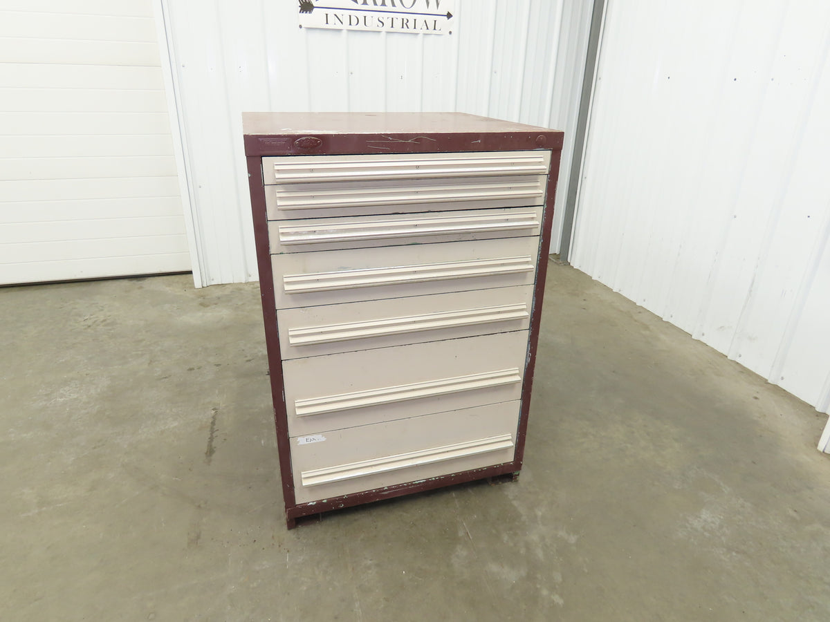 Vidmar Industrial Tool Cabinet Chest 7 Drawer 28x30x44" Lista Stanley Lyon