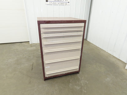 Vidmar Industrial Tool Cabinet Chest 7 Drawer 28x30x44" Lista Stanley Lyon