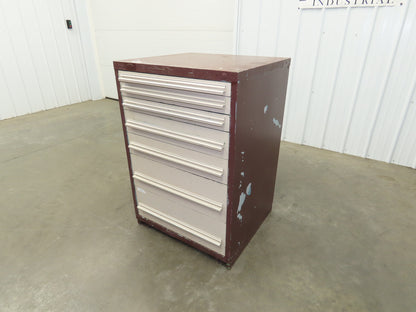 Vidmar Industrial Tool Cabinet Chest 7 Drawer 28x30x44" Lista Stanley Lyon