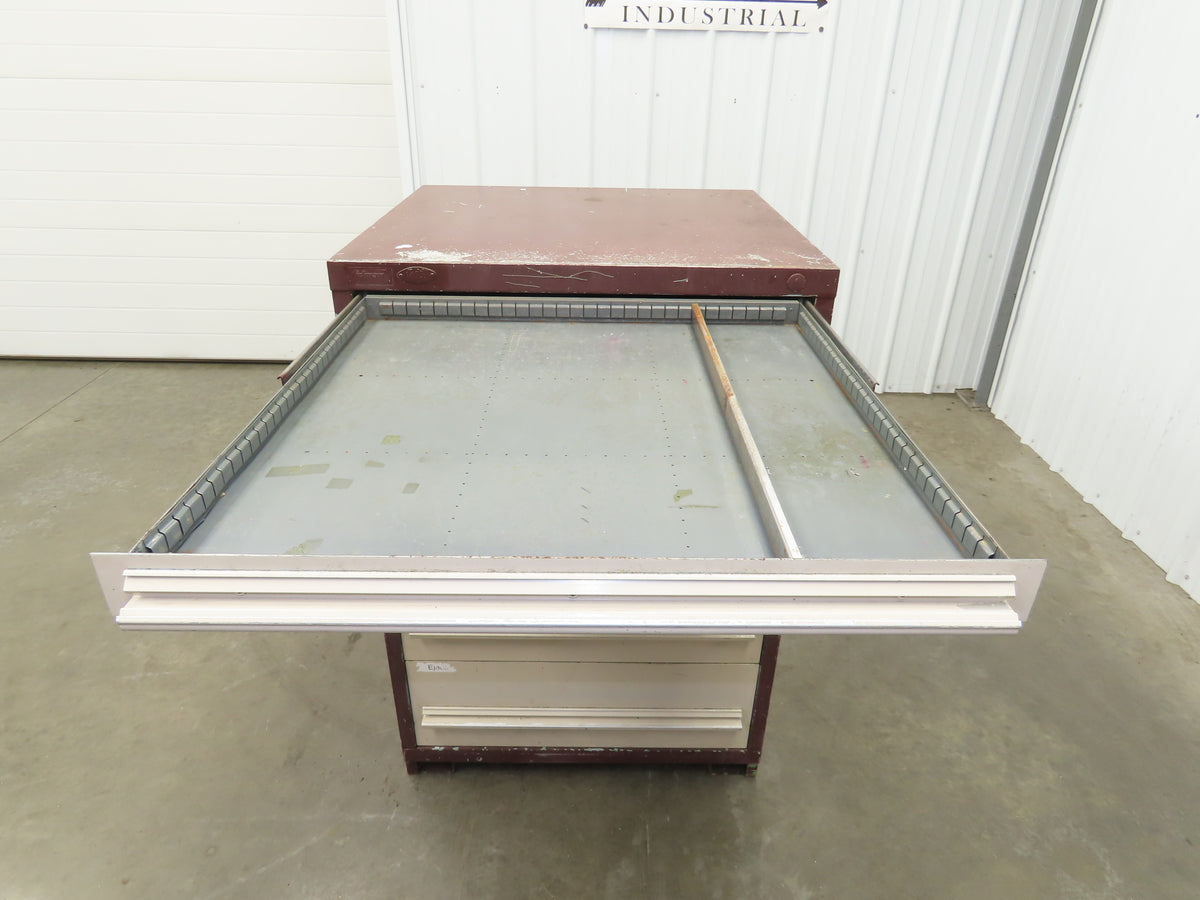 Vidmar Industrial Tool Cabinet Chest 7 Drawer 28x30x44" Lista Stanley Lyon