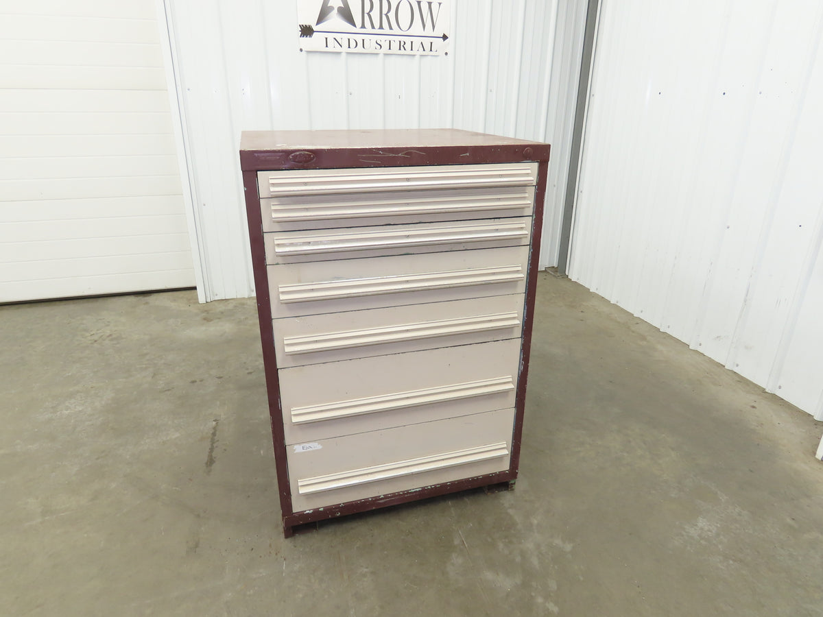 Vidmar Industrial Tool Cabinet Chest 7 Drawer 28x30x44" Lista Stanley Lyon