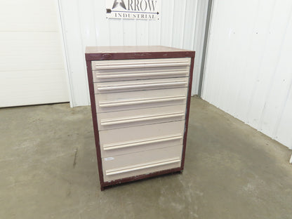 Vidmar Industrial Tool Cabinet Chest 7 Drawer 28x30x44" Lista Stanley Lyon