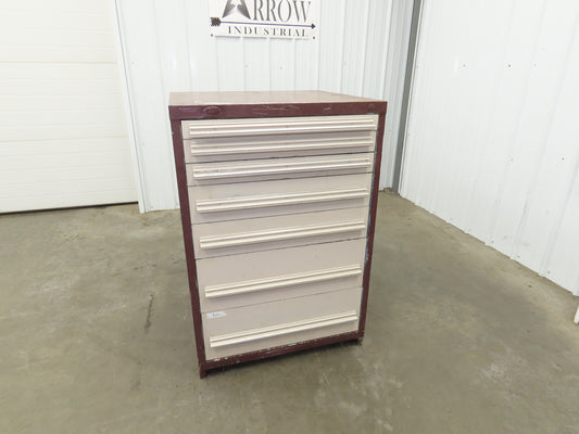 Vidmar Industrial Tool Cabinet Chest 7 Drawer 28x30x44" Lista Stanley Lyon