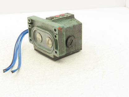 Balluff BES-516-B3VE16 3-Position Limit Switch Block Proximity Sensor Green