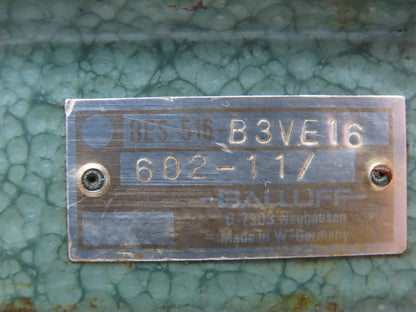 Balluff BES-516-B3VE16 3-Position Limit Switch Block Proximity Sensor Green