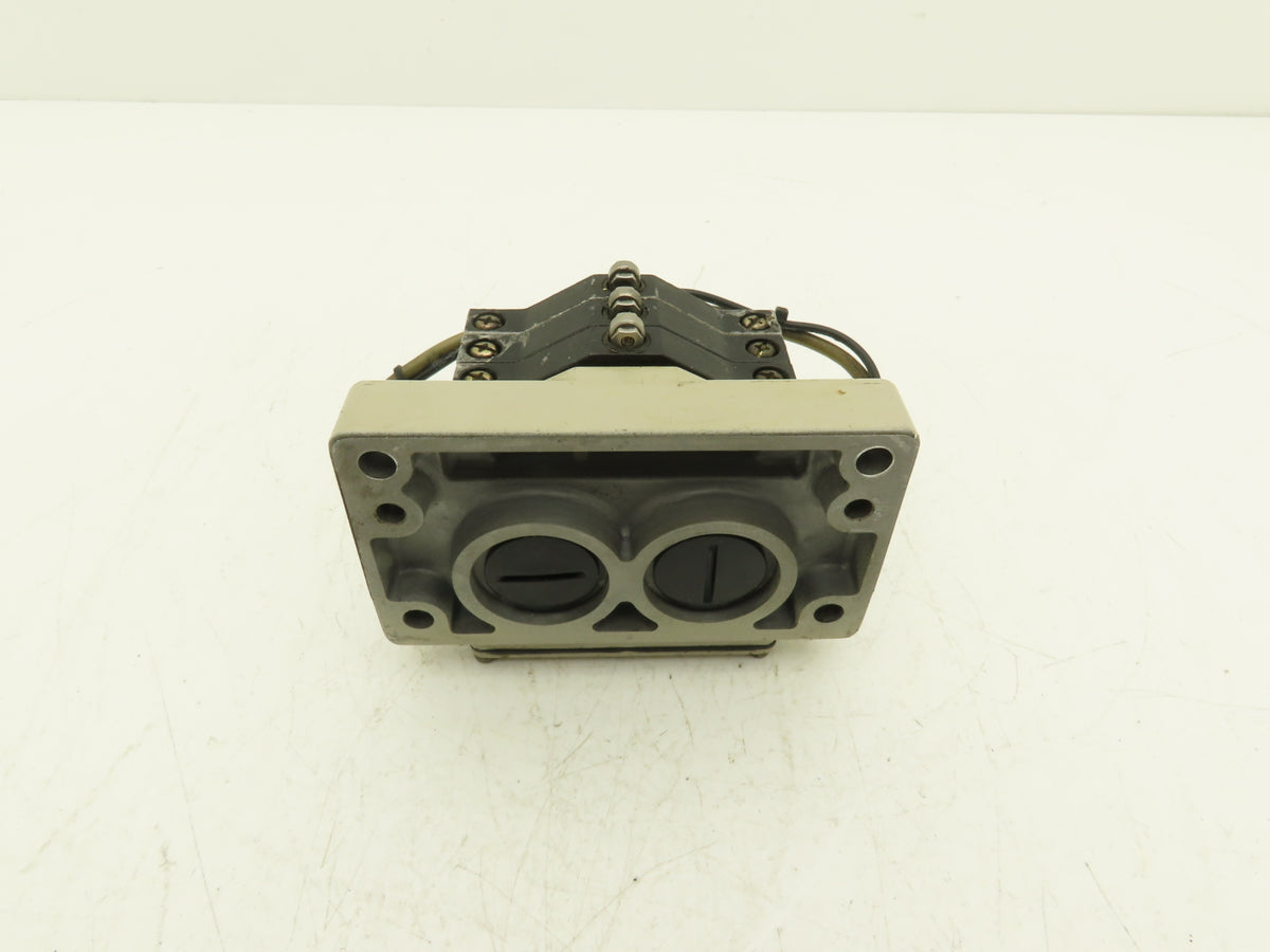 Omron D4MB-331 Cam Limit Switch 3 Plunger 10A 250V