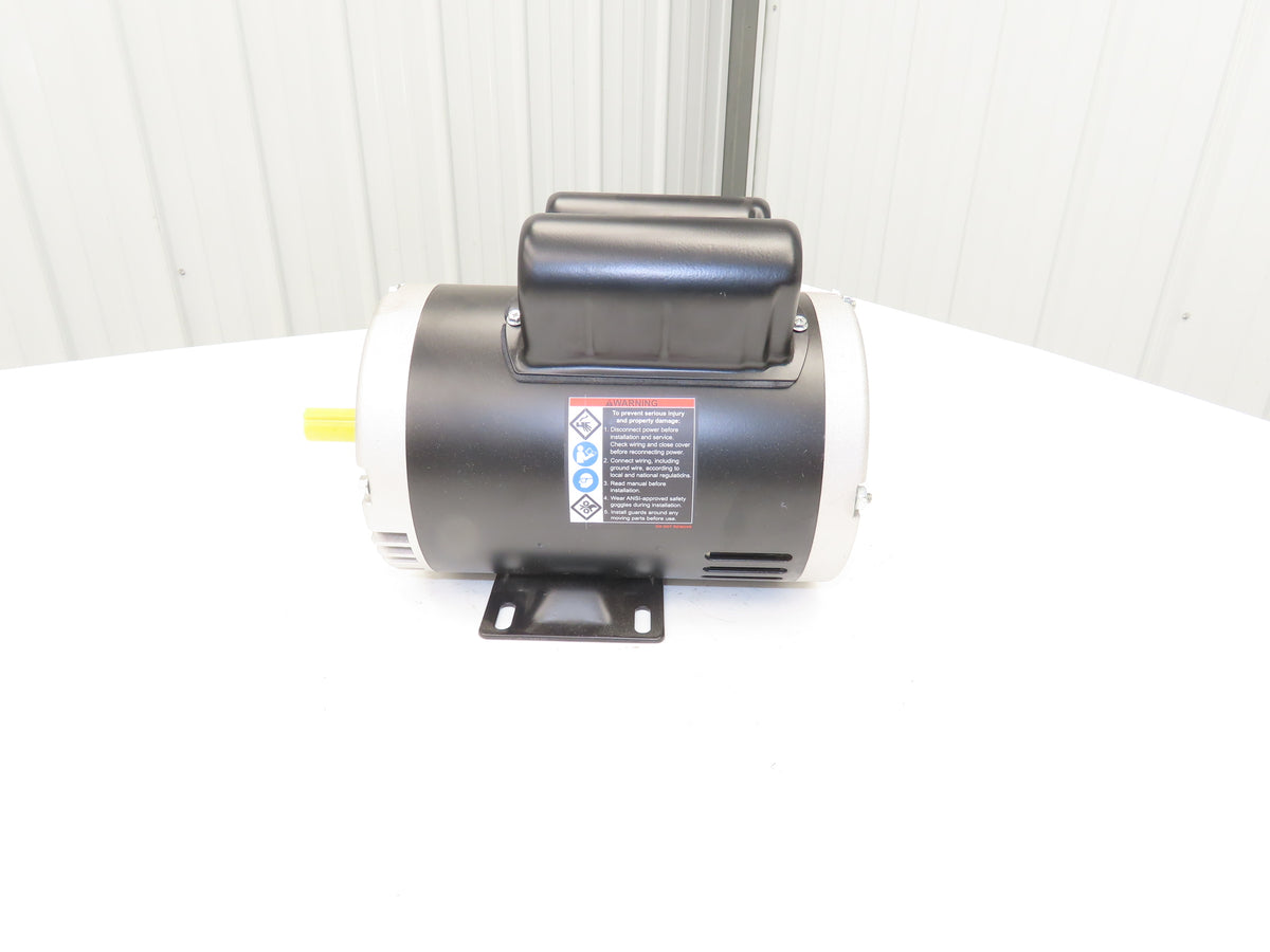 Smith+Jones D563S2C AC Motor 3Hp 3600rpm 230V 1Ph 56C ODP 57340