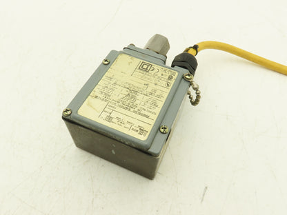 Square D GFW-2 Pressure Switch 90-2900 PSI Class 9012 600VAC