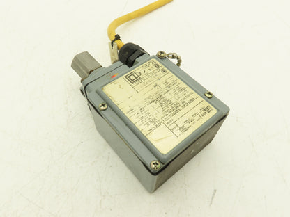 Square D GFW-2 Pressure Switch 90-2900 PSI Class 9012 600VAC