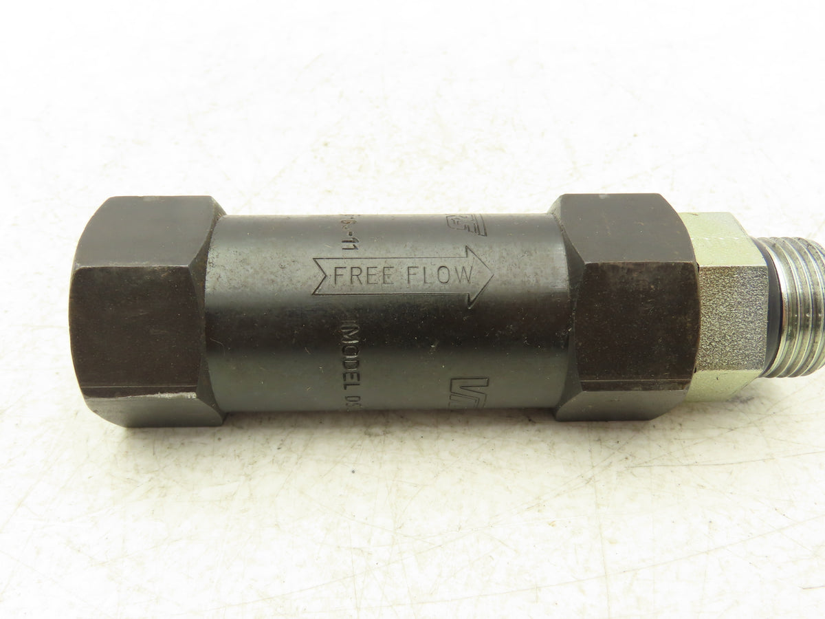 Vickers DS8P1-06-65-11 Inline Hydraulic Check Valve 3000 PSI