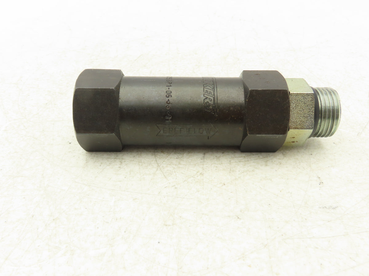 Vickers DS8P1-06-65-11 Inline Hydraulic Check Valve 3000 PSI