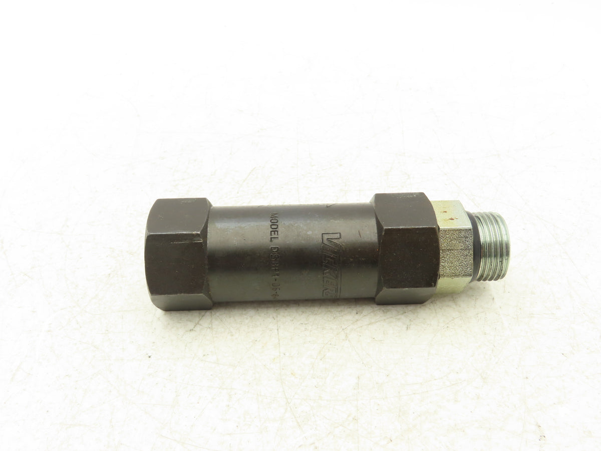Vickers DS8P1-06-65-11 Inline Hydraulic Check Valve 3000 PSI