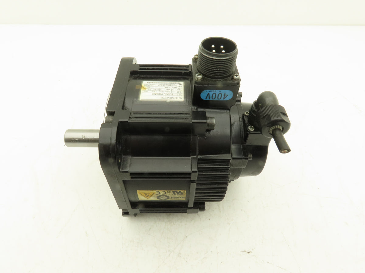 Yaskawa SGMGV-09DDA6S AC Servo Motor .85kw 1500 RPM 400V Encoder UTTIH-B20FK
