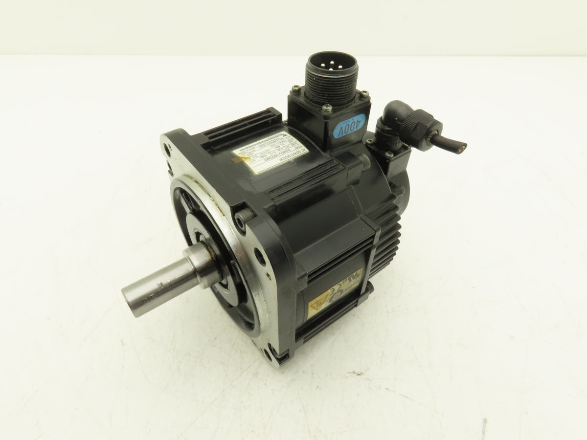 Yaskawa SGMGV-09DDA6S AC Servo Motor .85kw 1500 RPM 400V Encoder UTTIH-B20FK