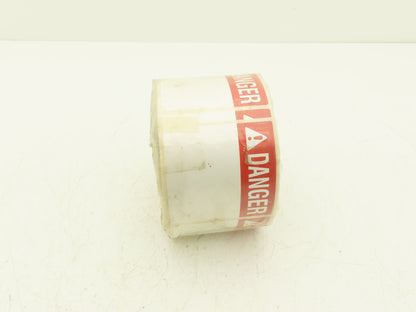 Brady THTEL-184-483-1-DA 3" DANGER Label Roll Preprinted Header Glossy Y476863