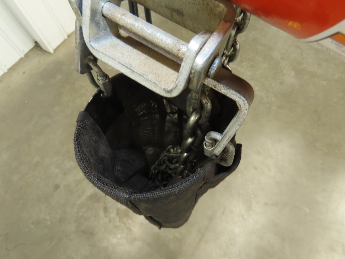 CM Lodestar J2 1/2 Ton 1000lb Electric Chain Hoist 20' Lift 2-Spd 32/10 FPM 480V