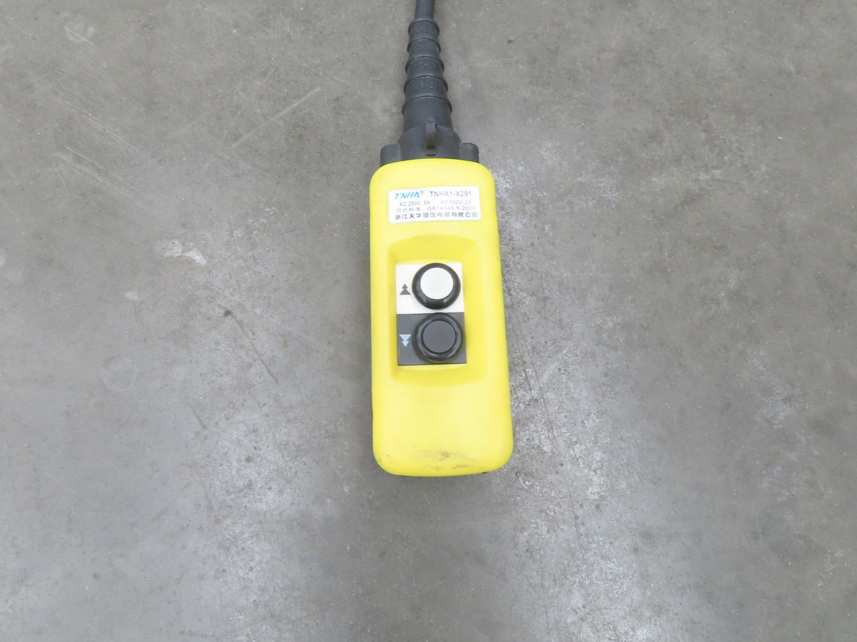 CM Lodestar J2 1/2 Ton 1000lb Electric Chain Hoist 20' Lift 2-Spd 32/10 FPM 480V