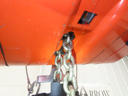 CM Lodestar J2 1/2 Ton 1000lb Electric Chain Hoist 20' Lift 2-Spd 32/10 FPM 480V