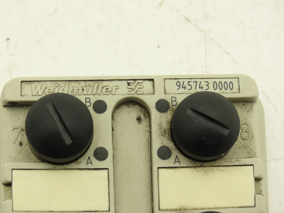 Weidmuller SAI-8-MF 5P PUR 10M Sensor Distribution Box 8 Port 9457430000
