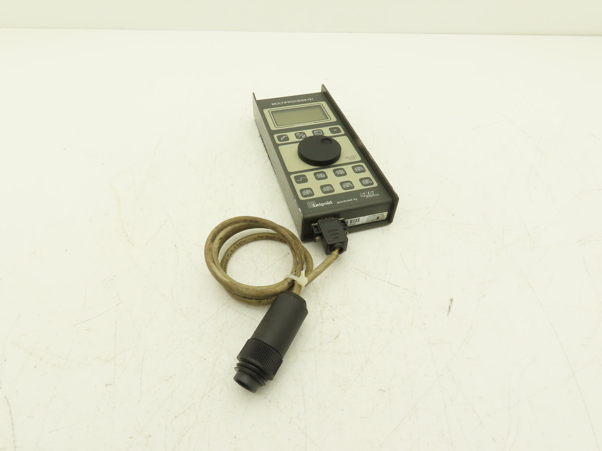 SKS Leipold 77-7250-00 Multiprocess-Q1 Welding Robot Teach Pendant LCD Display
