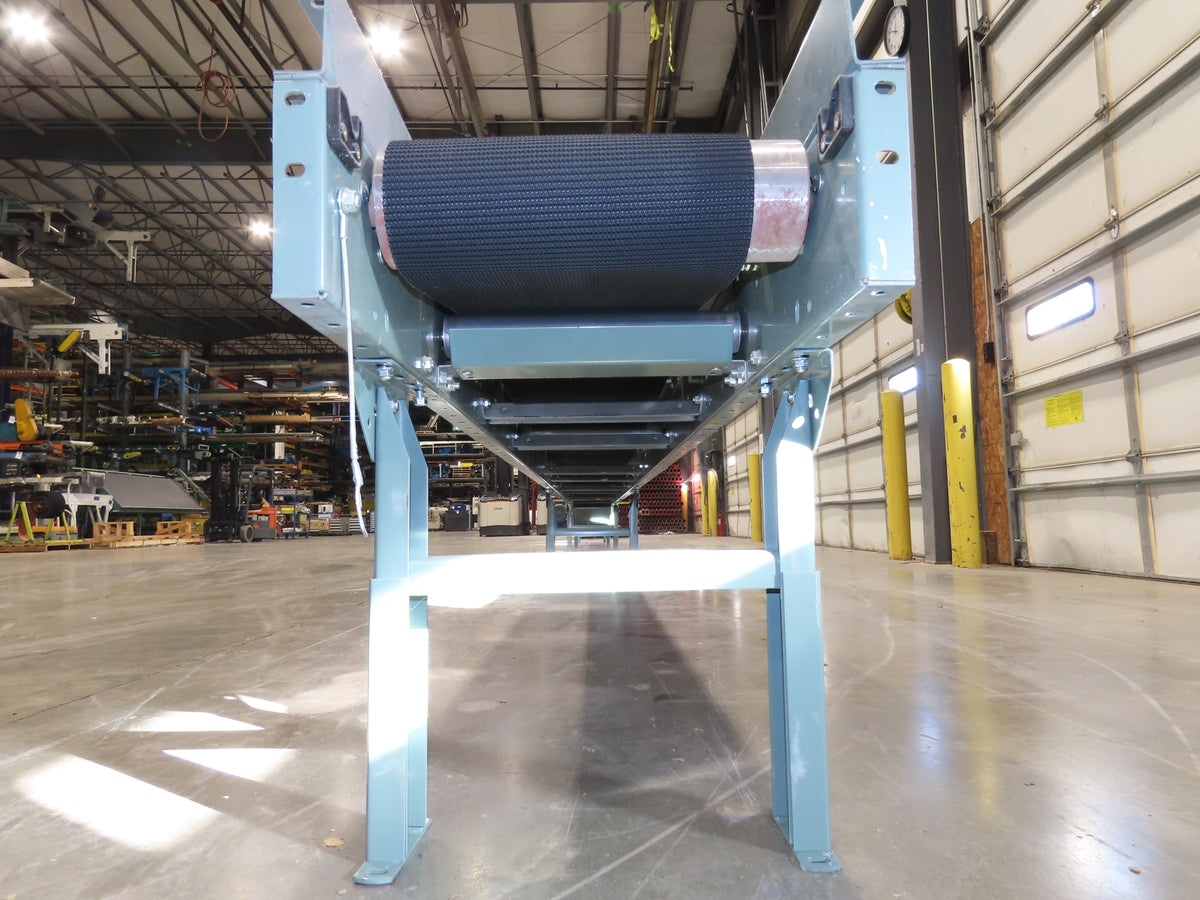 Hytrol 18"x 40' Slider Bed Conveyor 12"Belt 1Hp 230/460V 3PH Center Drive 67FPM